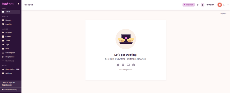 Togg wygodnym narzędziem do mierzenia czasu pracy