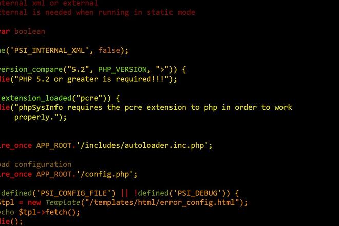 na czym polega programowanie w php